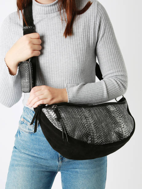 Cross Body Tas June Great by sandie Zwart june SNA ander zicht 1